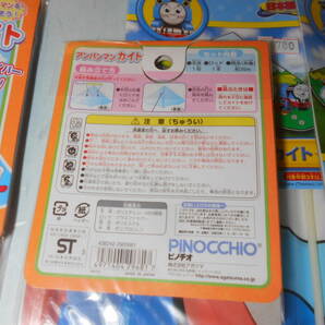 大雅堂4290 凧 カイト計35個 アンパンマン7個きかんしゃトーマス12個 おかあさんといっしょ16個 玩具店デットストック未使用保管品 の画像9