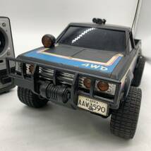 ★AG994★ ヨネザワ ラジコン ダットサン 4WD WAVEHUNTER DATSUN 昭和レトロ _画像2