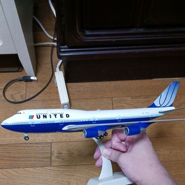 1/200 B747-400 UNITED航空