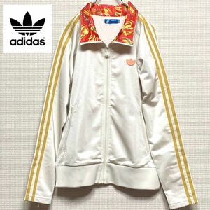 adidas アディダス トラックジャケット ジャージ ロデオクラウンズ コラボ トレフォイル 古着