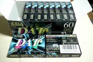 ★☆新品・未開封☆★DATテープ AXIA DAT B 60　60分用10本セット☆★