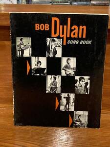 ボブ・ディラン 楽譜 「Bob Dylan Song Book」 Warner Brothers 洋書 古本