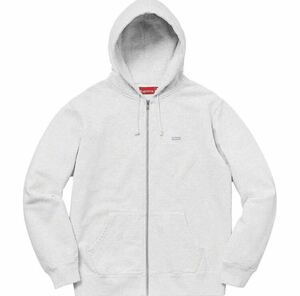 18AW Supreme Reflective Small Box Zip Up Sweatshirt シュプリーム パーカー スモールボックス グレー S