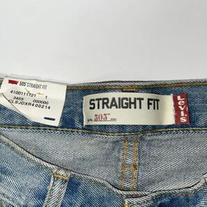 未使用 リーバイス LEVIS 505 STRAIGHT FIT 32×30 ジーンズ ジーパン デニムパンツ メンズ ダメージ ボトムス ファッションの画像7