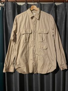 ENGINEERED GARMENTS シャツ　ベージュ