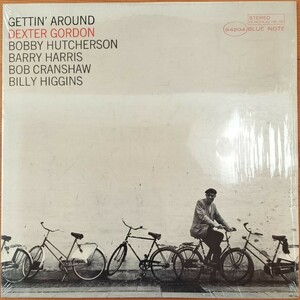 BLUE NOTE NY RVG 帯・シュリンク付 オリジナル盤　DEXTER GORDON／Gettin' Around　Bobby Hutcherson　デクスター ゴードン　ブルーノート