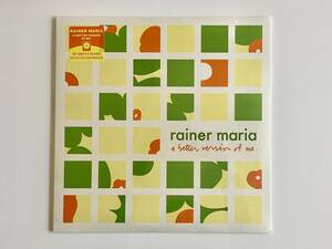 [送料無料］［未使用］ Rainer Maria - A Better Version Of Me | LP | 2018年再発 | PRC-039 | Polyvinyl Record 