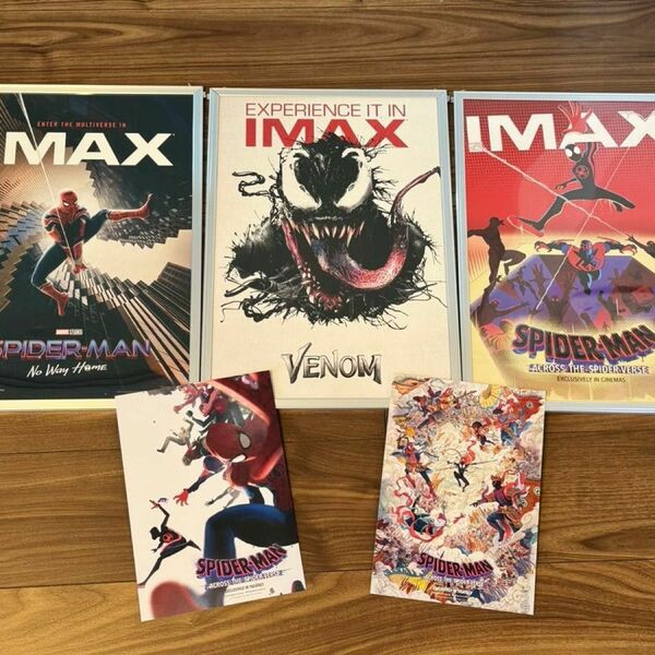 IMAX スパイダーマンポスター（A3）　　　　　　　　　　　　額縁・ミニポスター付き