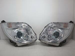 【コーティング済】 HID キセノン 迅速発送 KOITO 100-59175 車検〇 管理BR39-15 パレット MK21S ヘッドライト 左右