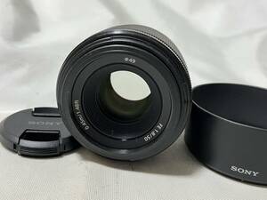 ★極上美品★ソニー SONY FE 50mm F1.8 ★フード付き★ #7375