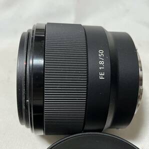 ★極上美品★ソニー SONY FE 50mm F1.8 ★フード付き★ #7375の画像3