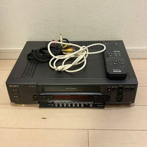 【JP240007】 ソニー ビデオカセットレコーダー SLV-J10 SONY ビデオデッキ