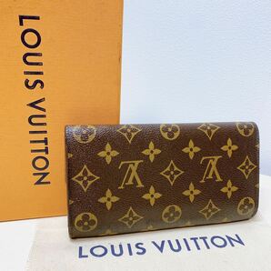 A037【外観極美品】LOUIS VUITTON ルイヴィトン モノグラム ポルトトレゾール インターナショナル 長財布 ウォレット M61215/TH0916の画像2