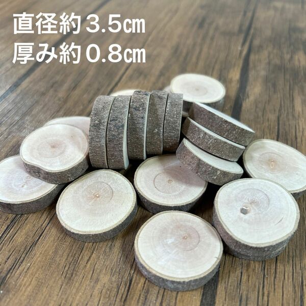 P302 天然良母の木　木材　切り株　輪切り20枚
