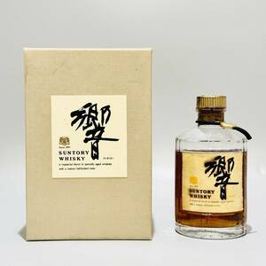 甲HK9893　1円スタート　人気商品　古酒　未開栓　箱付　タグ付　旧ラベル　750ml　43％　サントリーウイスキー　SUNTORY WHISKY 響　洋酒