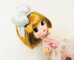 1/6ドール ICY-Doll アイシードール 人形 フィギュア カスタムドール ふわふわ リボン ヘアバンド B210418