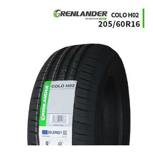 205/60R16 2024年製造 新品サマータイヤ GRENLANDER COLO H02 205/60/16