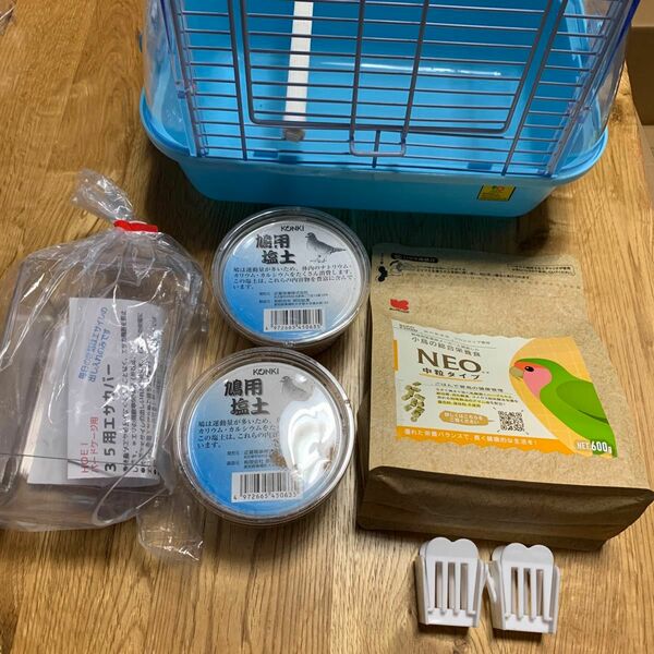 インコ　飼育用品セット　