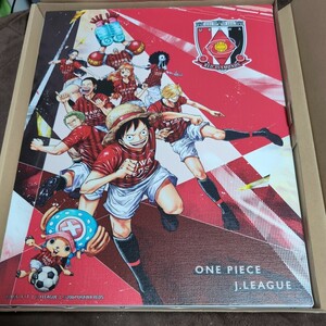 希少！ 入手困難！【オンラインショップ限定】◆ONE PIECE麦わらの一味集合　キャンバスアートパネル 浦和レッズ