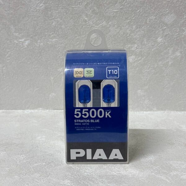 PIAA ルームランプ/ ハロゲンバルブ T10 5500K ストラスブルー PIAA T10ウェッジ球 DC12V