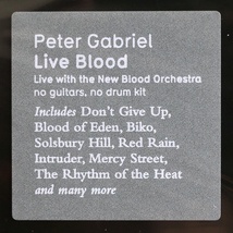 品薄/CD/2枚組/ピーター・ガブリエル/ライヴ・ブラッド/Peter Gabriel/Live Blood/ジェネシス/Genesis_画像4