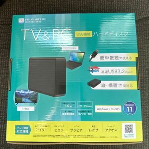 TV&PC 外付けハードディスク テレビ録画 ハードディスク HDDEX32000-H5 2TB 外付けHDD 新品　未使用　