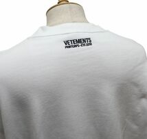 正規品 18SS VETEMENTS White Embroidered zurich Sweatshirt ヴェトモン チューリッヒ 刺ロゴ スウェット トレーナー パーカー 白M JZ-4_画像8