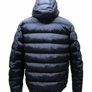 国内正規品 MONCLER CANUT ウール切替 ダウンパーカー モンクレール カヌート DOWN JACKET FOODIE ダウンジャケット ネイビー 6 S-10の画像7