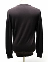 正規品 OLD GUCCI CASHMERE100％ V/neck layered cardigan グッチ Vネックニット レイヤードカーディガン ブラウン×グレージュ XL K-5_画像8