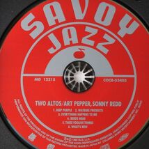 即決【日本盤 帯】アート・ペッパー　ソニー・レッド　ART PEPPER　SONNY REDD　TWO ALTOS_画像3