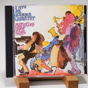 【US盤 CHIAROSCURO】デイヴ・マッケンナ　THE DAVE MCKENNA QUINTET　FEATURING ZOOT SIMS　ズート・シムズ