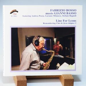 【廃盤 レア デジパック】FABRIZIO BASSO MEETS GIANNI BASSO　LINE FOR LYONS　優秀録音　内容良し　オススメ！