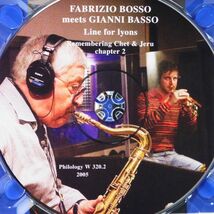 【廃盤 レア デジパック】FABRIZIO BASSO MEETS GIANNI BASSO　LINE FOR LYONS　優秀録音　内容良し　オススメ！_画像4