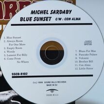 【廃盤 紙ジャケ】ミチェル・サルダビー　MICHEL SARDABY　BLUE SUNSET　ピアノ・トリオ　名盤　オススメ！_画像3