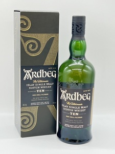 K449【未開栓】 ARDBEG アードベック 10年 700ml 46％ スコッチ ウイスキー 箱付 シングル モルト 洋酒 お酒 ■