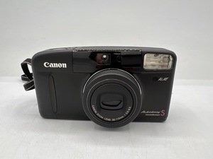 N34882 Canon Autoboy S PANORAMA キヤノン オートボーイＳ ブラック フィルムカメラ コンパクトカメラ 38-115ｍｍF3.6-8.5 望遠 3倍ズーム