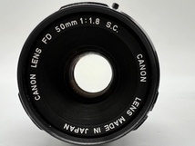 S4692 Canon FTb QL FD 50ｍｍ F1.8 S.C. キヤノン ボディレンズセット 35mm フィルムカメラ 一眼レフ FDマウント_画像10