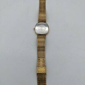 N33735 CYMA クォーツ 4Pダイヤ ゴールドカラー 腕時計 電池式 シーマ レディースウォッチ ファッション アクセサリーの画像9