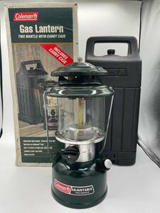 N35407 Coleman コールマン Gas Lantern ガスランタン 288A746 箱付 専用ケース付 アウトドア用品 キャンプ 照明器具 ランタン