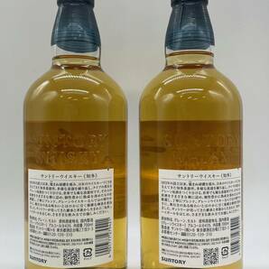 S4620 【神奈川県内のみ発送可】【2本セット】SUNTORY サントリー ウイスキー 知多 シングルグレーン 43% 700ml お酒 国産 40度以上 未開栓の画像2