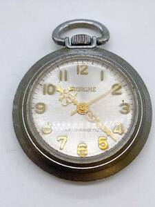 S4584 BRORGNE 懐中時計 時計 アンティーク 年代物 ヴィンテージ メンズ 手巻き ブランド