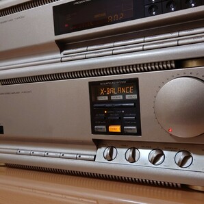 SANSUI システムコンポ A-900XV T-900XV CD-900XV D-900XV ４点セット 通電のみ ジャンク の画像6