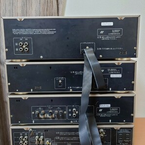 SANSUI システムコンポ A-900XV T-900XV CD-900XV D-900XV ４点セット 通電のみ ジャンク の画像8