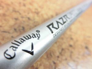 ♪Callaway キャロウェイ RAZR FIT SERIES 55 GRAPHITE DESIGN FLEX-SR FW用 シャフト 未使用品 中古品扱い♪K1067