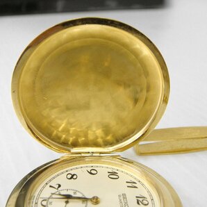 3427 セイコー SEIKO 懐中時計 ゴールドカラー 贈 内閣総理大臣の画像5