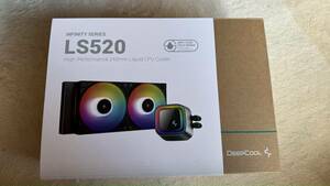 【美品】DEEPCOOL LS520 簡易水冷CPUクーラー 240mm (R-LS520-BKAMNT-G-1) 