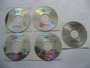 【即決・新品未使用品・ CD-ROM ５枚セット】　ＦＬＯＲＡシリーズ Product Recovery　 CD-ROM ５枚セット　取扱説明書:無