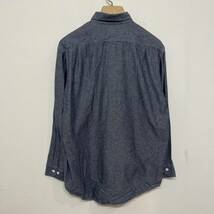 h406 90 年代 アメリカ ホンデュラス 製 BIG MAC シャンブレー シャツ ビッグ XL ビッグマック vintage ビンテージ 90s chambray shirt_画像3