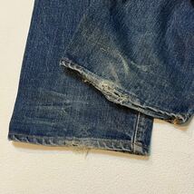 k298 66 前期 アメリカ 製 Levi's 505 0217 ボタン裏 5 42 talon BIGE W36 相当 デニム パンツ リーバイス ビンテージ vintage 耳 USA_画像9