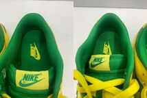 153-KB1910-100: Nike Dunk Low Reverse Brazil ナイキ ダンク ロー リバース ブラジル 箱なし 本体のみ_画像9